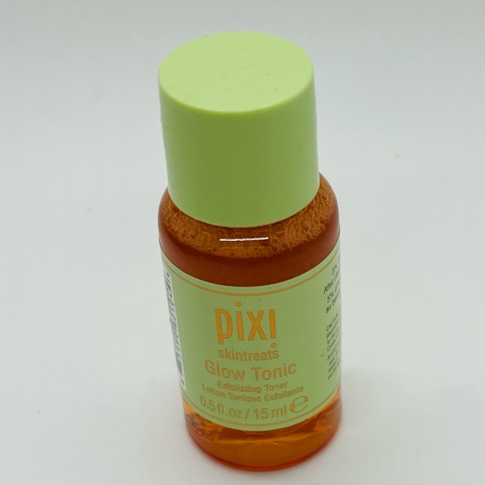 NWT Pixi Skintreats Glow Tonic Exfoliating Toner Mini 15ml/0.5 oz